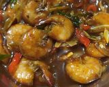 Foto langkah ke 5 dari resep Udang Asam Manis.