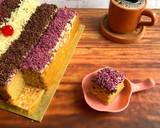 Cara Membuat Cake Potong Kopi Taro Coklat Keju 5