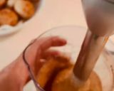 A picture of step 14 of Meatballs in Almond Sauce! 🧄🍞🧅.