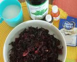 Une image de l'étape 1 de Jus d'hibiscus / bissap.