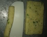 Foto langkah ke 4 dari resep Stik Kentang campur Bayam.