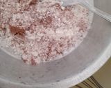 Foto langkah ke 2 dari resep Fudgy brownie no mixer takaran sendok.