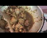 A picture of step 10 of Dry mutton kosha(no water).