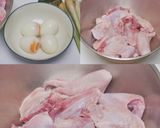 Foto langkah ke 1 dari resep Ayam Telur Semur Pedas.