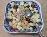 Pas rețetă Prăjitură foietaj cu fructe 2 fotografie