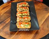 A picture of step 4 of Avocado Rusk Toast - Continental Breakfast.