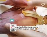 Foto langkah ke 1 dari resep Jantung Pisang Kuah Santan Masak Pedas.