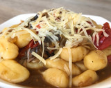 Foto del paso 4 de la receta: Gnocchi con champiñones y cherrys