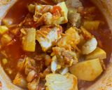 รูปขั้นตอนการทำที่ 6 ของ แก๋งฮังเลเต้าหู้เหลืองหมูหน้อยๆ🍍🌶️🧄🫚 สูตรไม่ใส่กะปิ ถั่วเน่า (แกงฮังเล)