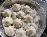 A picture of step 5 of Rice flour Modak.