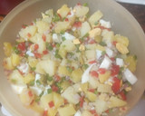 Foto del paso 5 de la receta: Ensalada de papas cocidas con huevo duro y atún