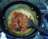 A picture of step 4 of Paneer Tamatari.