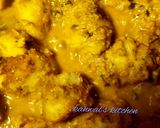 A picture of step 5 of Dum arbi gravy.