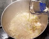 A picture of step 4 of Italian Risotto.