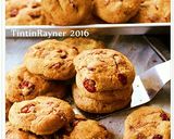 Foto langkah ke 10 dari resep Chocochips Cranberry CHEWY Cookies (Thick+Soft) cepat dan mudah.