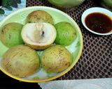 Hình bước làm 4 của món Cơm nhà màu xanh mát