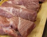 Tejszínes - baconos sertés ragú cukorborsóval recept fázis 1 fotója