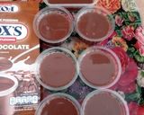 Foto langkah ke 3 dari resep Puding coklat,hanya diseduh air panas.