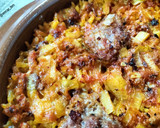 Foto del paso 7 de la receta: Arroz al horno con pelota y caldo de cocido