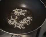 A picture of step 2 of Tarka rice /bagharay chawal.