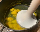 A picture of step 6 of Ginger & Mango Cheese Cake.