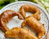 Hình bước làm 5 của món Bánh croissant pha-ke bằng bánh tráng