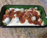 Foto del paso 5 de la receta: Repollitos de Bruselas gratinados con salsa rosa