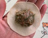 A picture of step 4 of Fennel Pork Dumplings (茴香猪肉水饺).