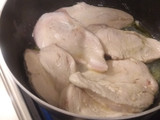 Pollo a la crema de mostaza