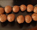 Foto langkah ke 3 dari resep Choco Cheese Oat Cookies (No Oven, No Mixer, Takaran Sendok).