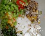 Colourful Cheesy Sweet Corn Bread katori recipe step 1 photo