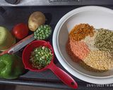 મસાલા ખીચડી (Masala Khichdi Recipe In Gujarati) રેસીપી સ્ટેપ1ફોટો