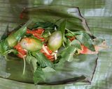 Foto langkah ke 3 dari resep Pepes Ikan Mas Bumbu Pedas.