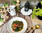 Foto langkah ke 7 dari resep Tumis Daun Pucuk Labu.