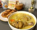 A picture of step 6 of Vietnamese Lemongrass Chicken Curry! (Cà Ri Gà).