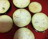 A picture of step 1 of Brinjal crispy fry.