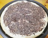 Foto del passaggio 4 della ricetta Sweet Pizza - Ricotta, rum e cioccolato