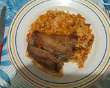 Foto del paso 5 de la receta: Roast beef con salsa agridulce y arroz integral