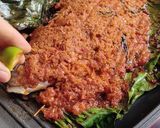 Gambar langkah 7 resipi Ikan Mabong Bakar.