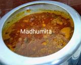 A picture of step 5 of Prawn Curry.
