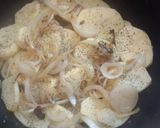 Foto del paso 4 de la receta: Papas y pollo al vapor