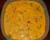 A picture of step 2 of Mike's Spicy Southwestern Queso Dip.