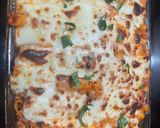 A picture of step 4 of Baked ziti.