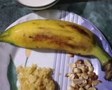 A picture of step 2 of Kuttu Tart With Banana Caramelize Sauce.