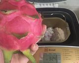 Foto langkah ke 2 dari resep Dragon Fruits Soft bread (roti buah naga) re- bread.