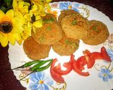 A picture of step 2 of Baked chickpeas kabab.