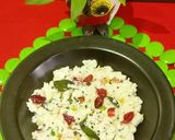 A picture of step 4 of Samak Curd Rice.