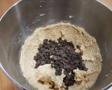 Foto del paso 6 de la receta: Brookiepie ó Cookie-Brownie con Papaya crujiente & Pistachos!