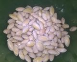 Foto del paso 2 de la receta: Tortitas de semilla de parota con ensalada de nopales