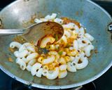 A picture of step 4 of Indian Style Macaroni Pasta.